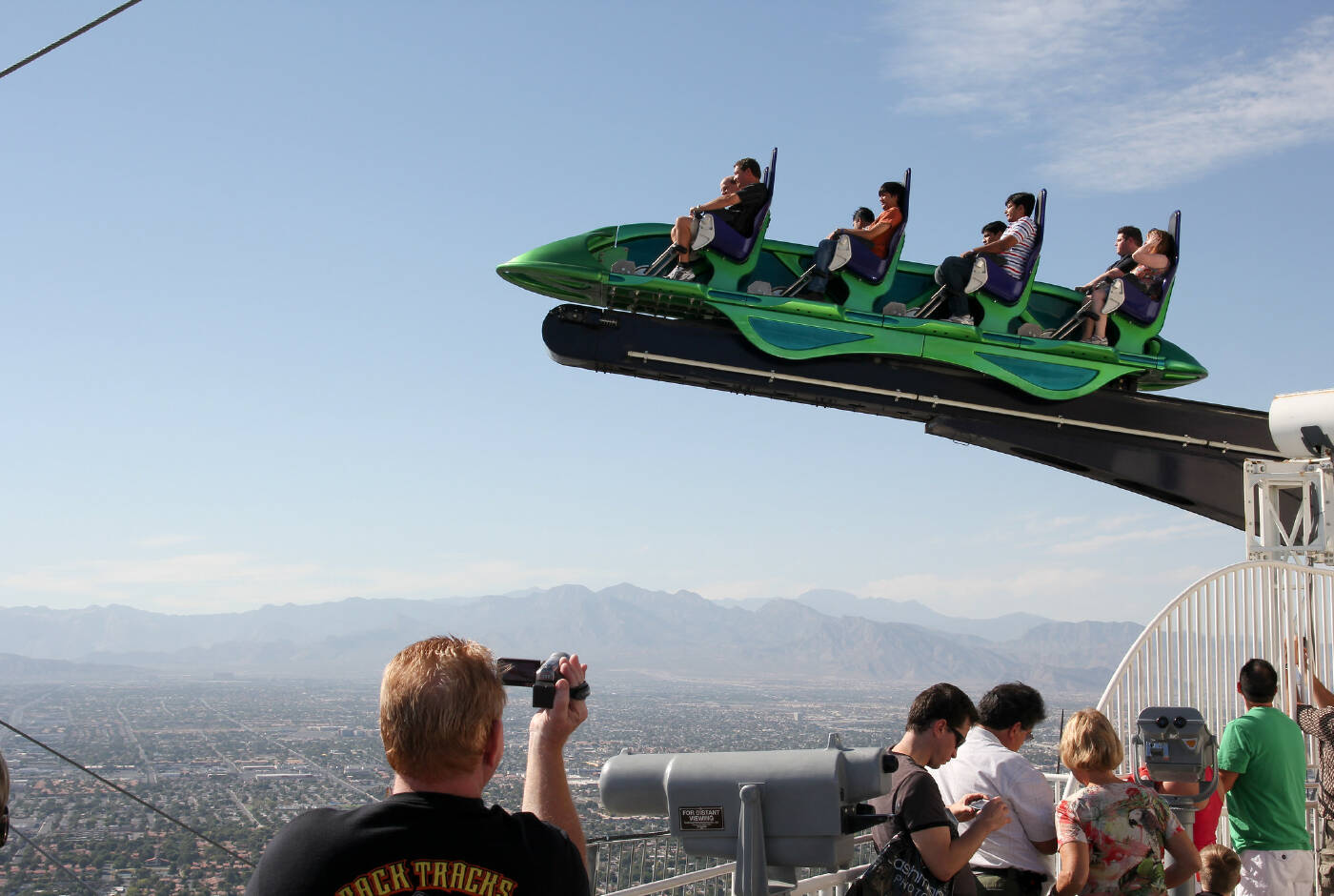 Vegas Stratosphere Ride Review: Riding a Rollercoaster on Top of a  Skyscraper