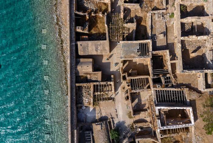 Spinalonga von oben | Unsplash: op23