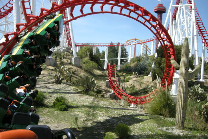 Viper Achterbahn im Six Flags | Foto: Flickr, nl_photography - CC-BY-NC-SA 2.0