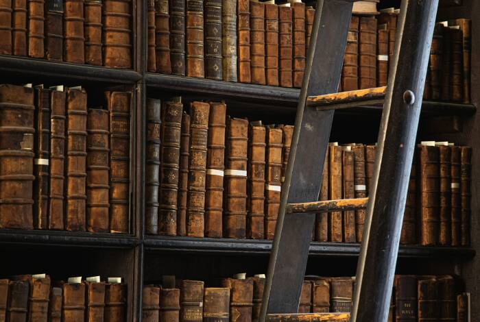 Unzählige Bücher im Long Room | Unsplash: Zach Plank