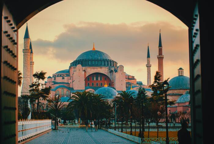 View from the Blue Mosque | Photo: Unsplash, Ibrahim Uzun