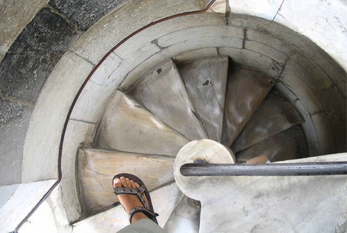 Scalinata della Torre Pendente | Foto: Flickr, slifex - CC-BY-SA 2.0