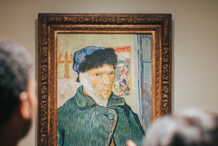 A Self-portrait (1889) of Van Gogh's | Photo: Unsplash, Jean Carlo Emer