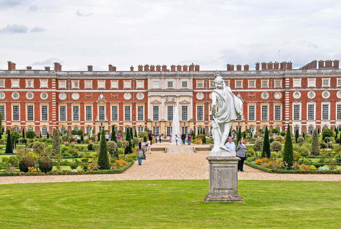 Vista del Hampton Court Palace dal Privy Garden | Flickr: bvi4092 - CC BY 2.0