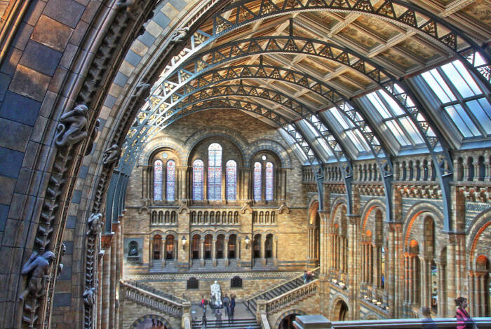 Natural History Museum Architectural Details | Flickr: Tim Bartel CC-BY 2.0