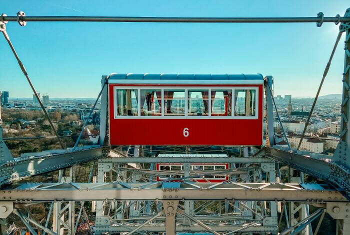 Vienna Giant Wheel and View | Unsplash: Shery Arturova