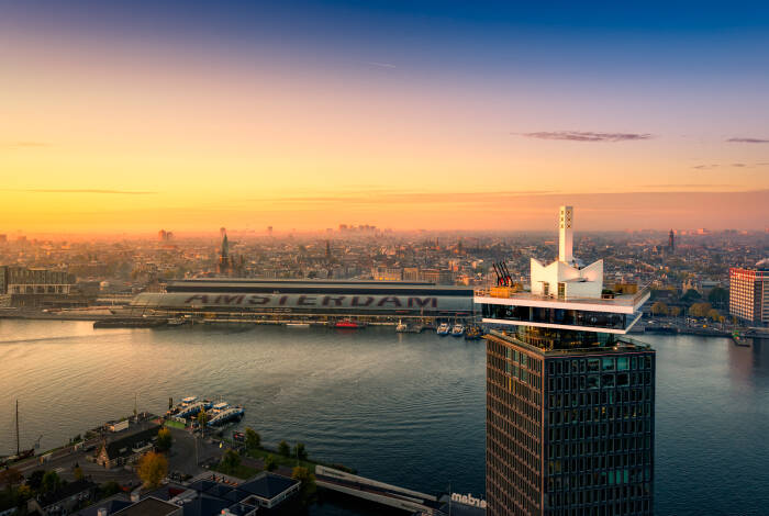 Vista dalla Torre A'DAM | Credits: Martijn Kort