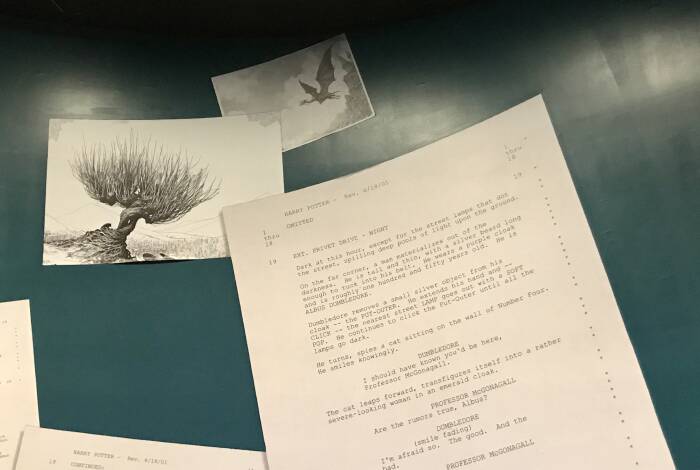 Pages from the script | Photo: TicketLens, Hannah Gottlieb-Kettl