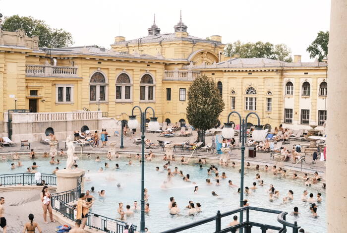 Széchenyi Heilbad Außenpool | Foto: Jessica Donev