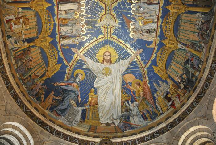 Il grande mosaico di Gesù | Unsplash: Matthew Smith