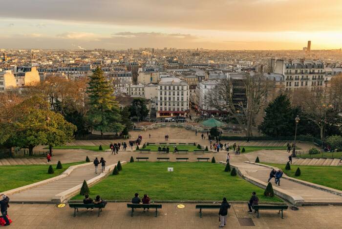 Vista di Montmartre | Unsplash: Arnaud Mariat