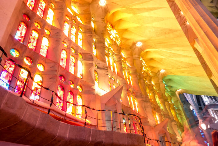 The Play of Colors Inside | Flickr: Jean-Paul Navarro CC-BY-SA 2.0