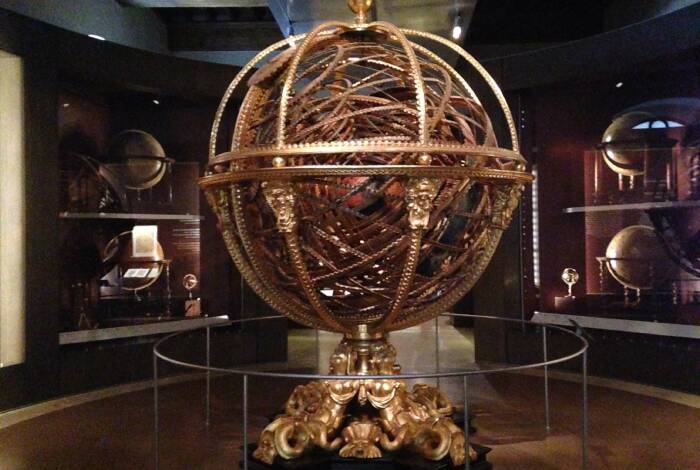 Model of the movements of celestial bodies