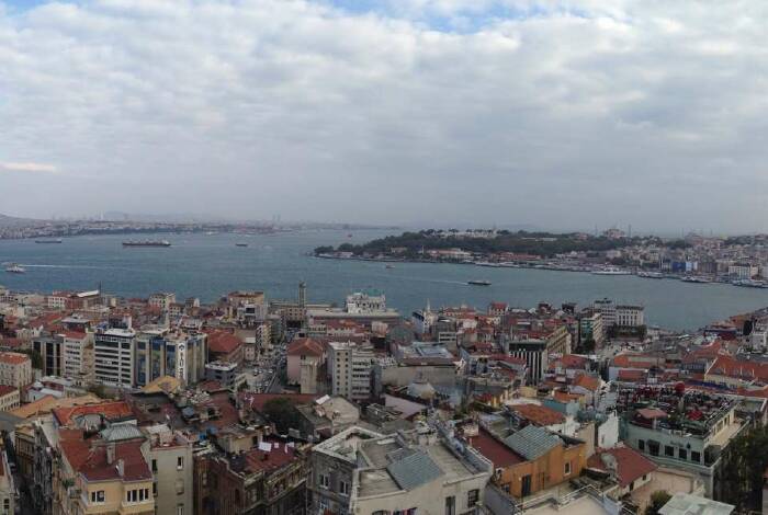 View from the Galata Tower
