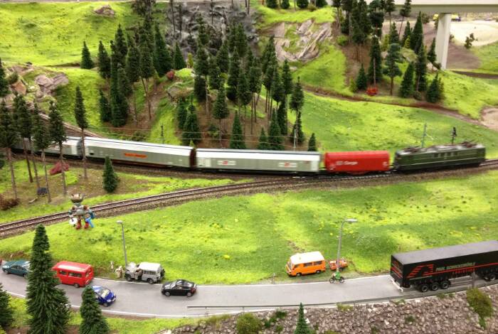 Züge im Miniatur Wunderland