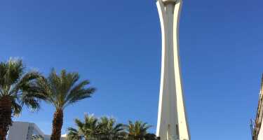 Big Shot (Stratosphere Tower, Las Vegas) at 1,081 ft (329 m) is the  highest thrill ride in the world.